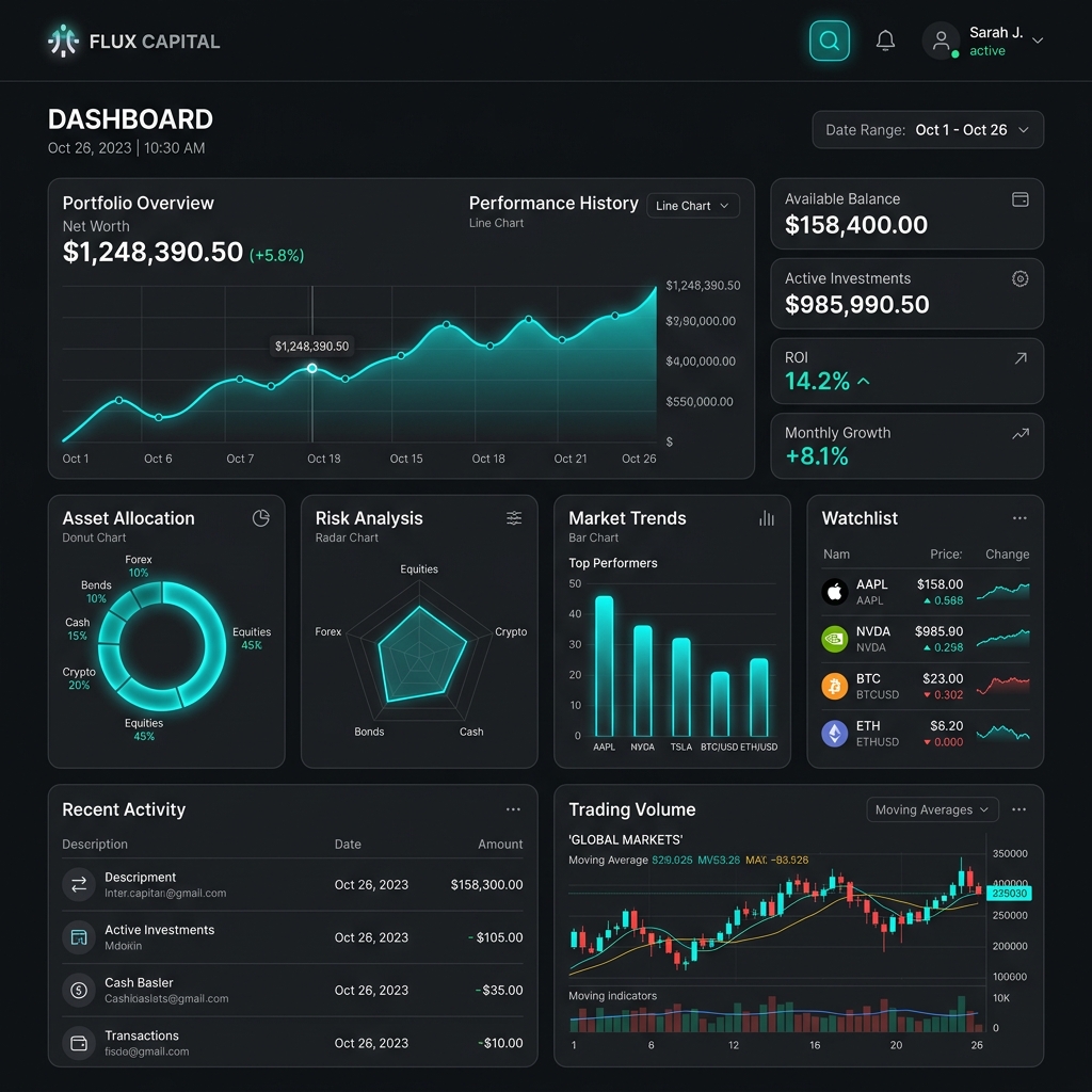 FinTech Dashboard