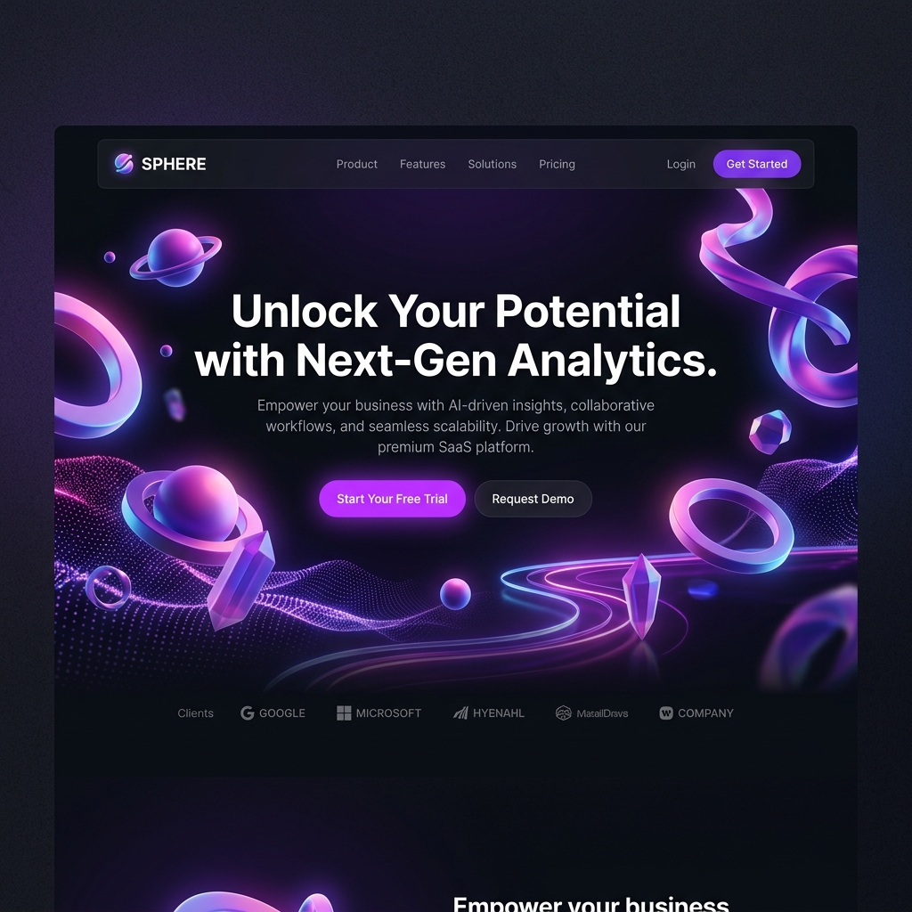 SaaS Landing Page